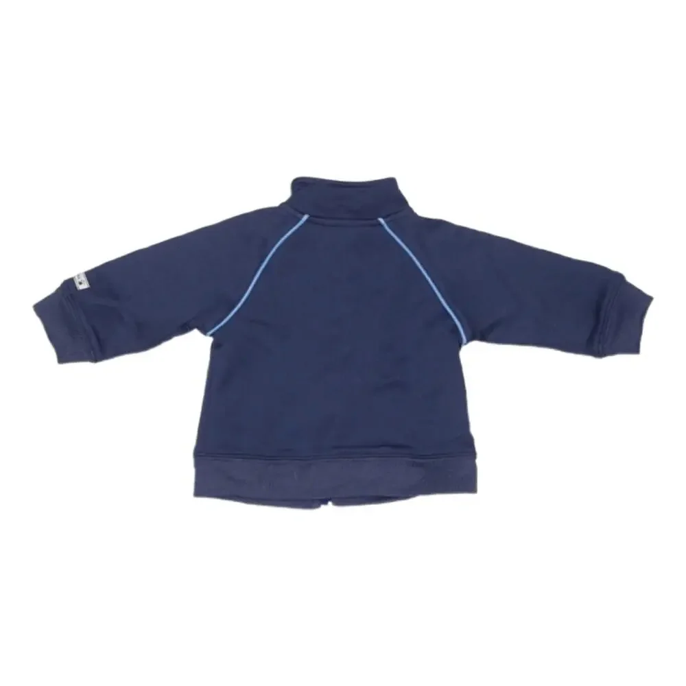 Small Wonders 14 Zip Up Track Jacket Baby Boy Size 6-9M Navy